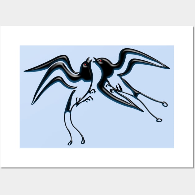 Minoan Birds Wall Art by Victopia